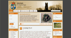 Desktop Screenshot of adand.hu