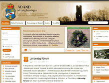 Tablet Screenshot of adand.hu